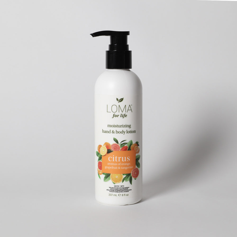 Loma for Life Citrus Moisturizing Hand & Body Lotion 8 fl oz
