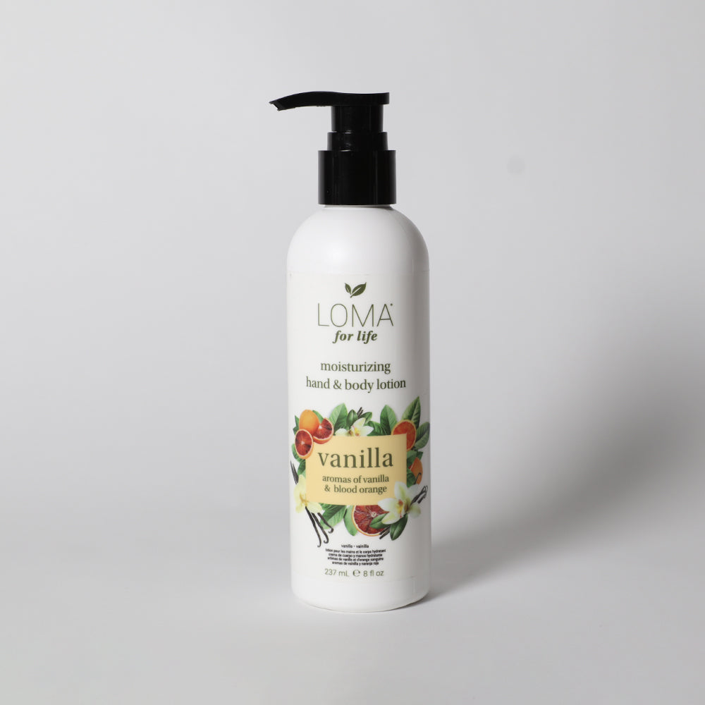 Loma for Life Vanilla Moisturizing Hand & Body Lotion 8 fl oz
