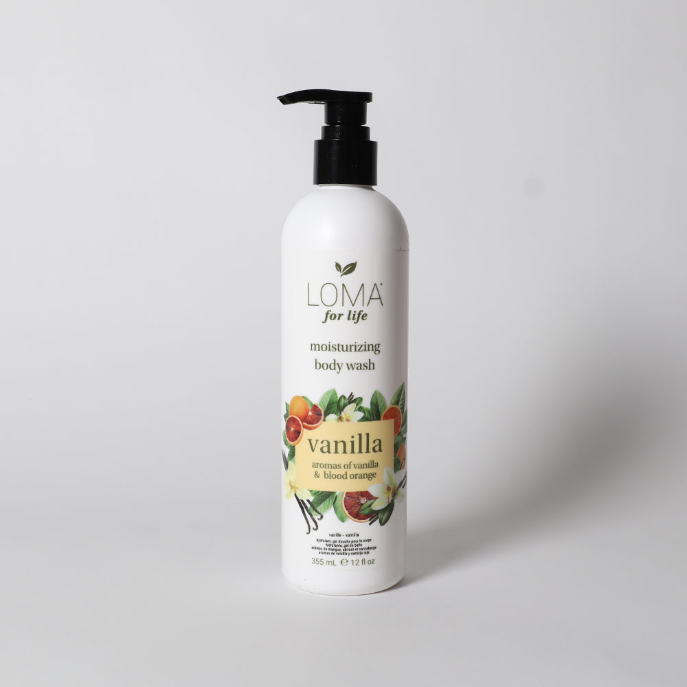 Loma for Life Vanilla Moisturizing Body Wash 12 fl oz