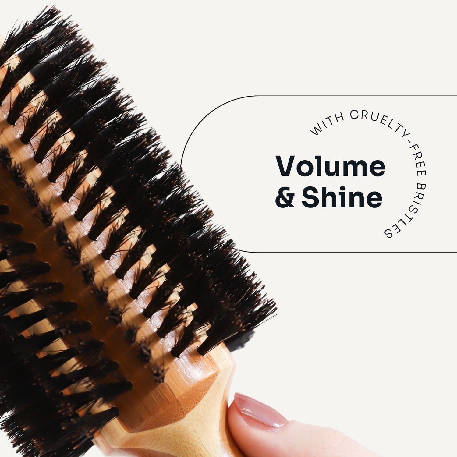Bamboo Round Brush
