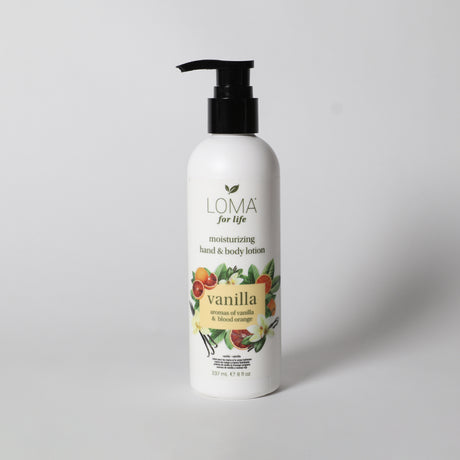 Loma for Life Vanilla Moisturizing Hand & Body Lotion 8 fl oz